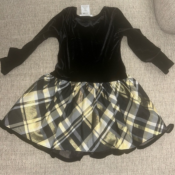 Bonnie Jean Elegant Black Dress - Picture 5 of 5